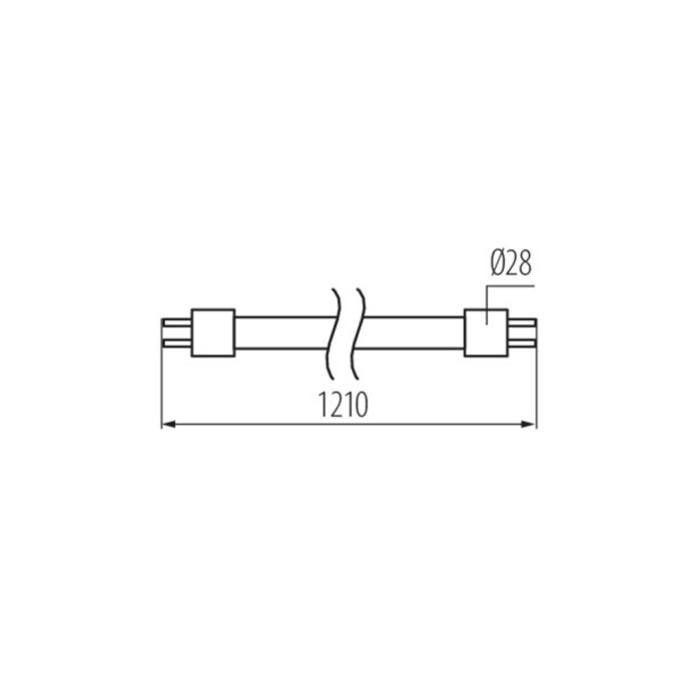 Светодиодная лампа т8 KANLUX T8 LED GLASSv3T 18W NW 4000К