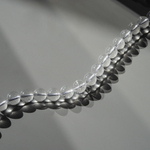 Горный хрусталь "Хлопковый" натуральный, шар 12,3мм