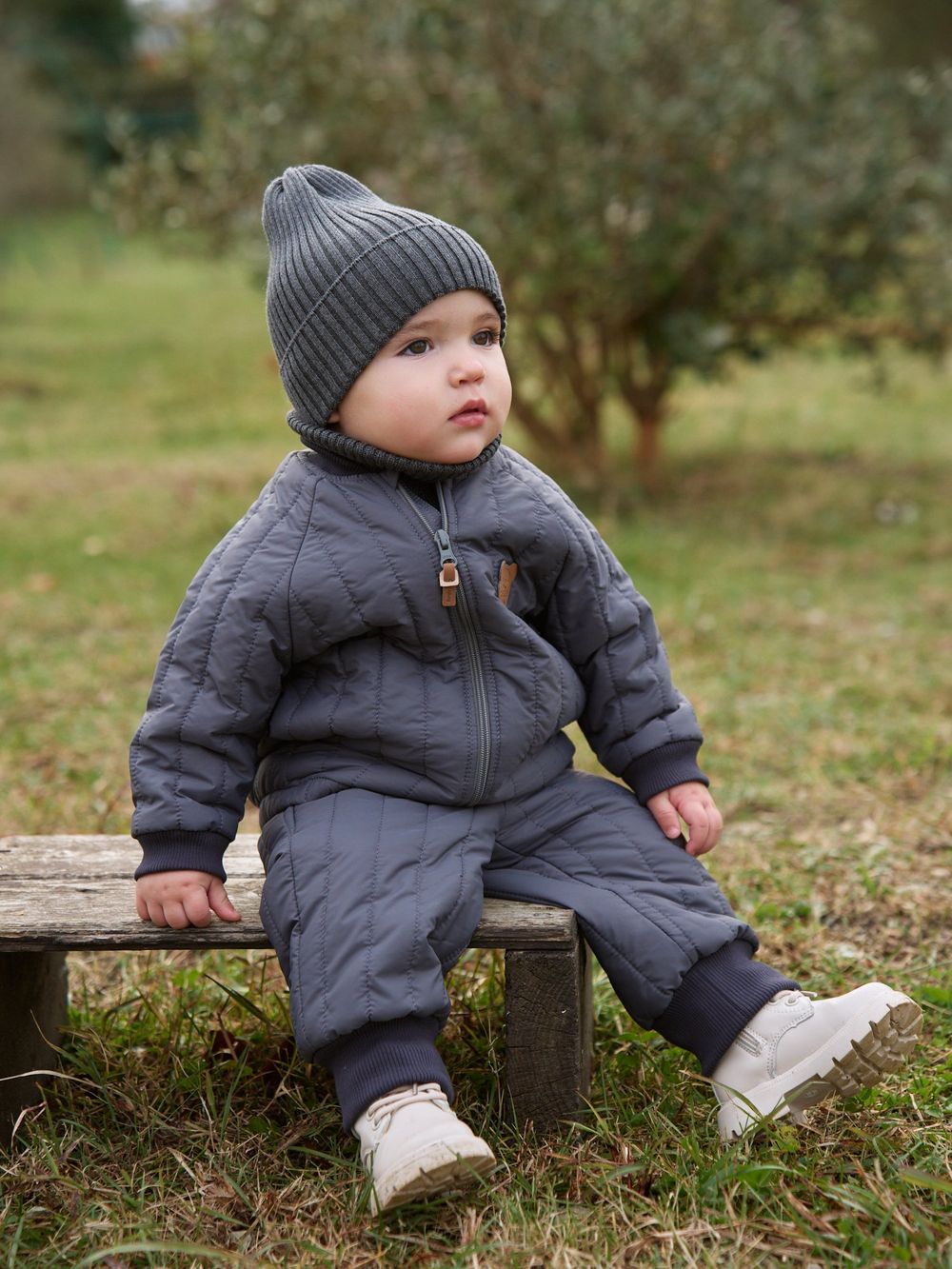 Костюм стеганый "Графит" с утеплителем 0+