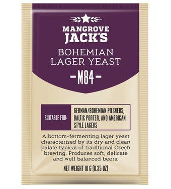 Пивные дрожжи Mangrove Jack's "Bohemia Lager M84", 10 г