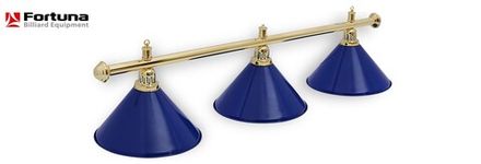 Светильник Fortuna Prestige Golden Blue 3 плафона