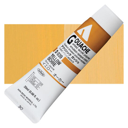 Holbein Acrylic Gouache 20 мл. 039 [А] Yellow Ochre