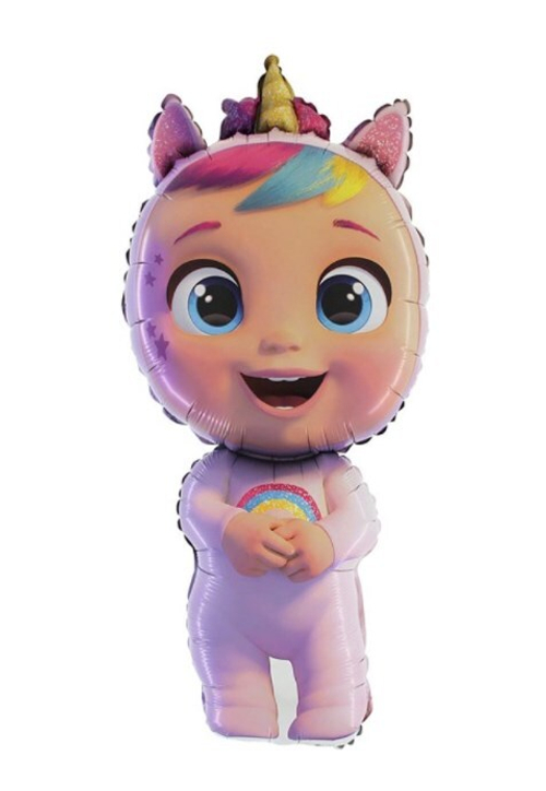 Шар фигура 102 см Кукла Cry Babies