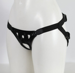 Черный пояс унисекс с коннектором (Цвет: черный)