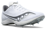 Saucony Velocity MP non-slip wear-resistant low-top running shoes men's white