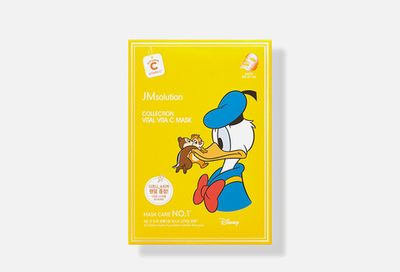 JMSOLUTION Тканевая маска в новом дизайне для сияния кожи С ВИТАМИНОМ С Collection Vital Vita C Mask (30 мл)