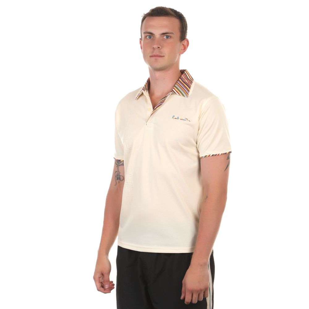 Мужская футболка поло бежевая Paul Smith