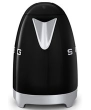 Smeg Чайник электрический с регулируемой температурой - 1.7л, черный