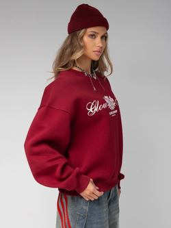 Свитшот оверсайз с принтом old money