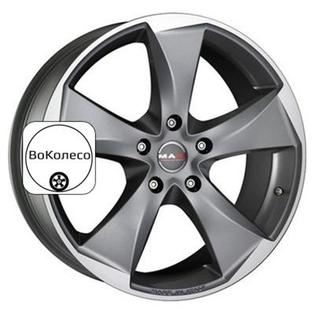 10,5x20/5x112 ET45 D76 Raptor 5 Graphite Mirror Face MAK