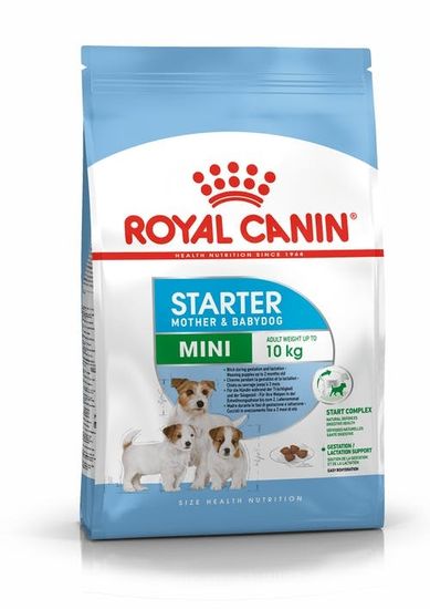 Royal Canin Mini Starter Mother & Babydog для щенков до 2-х месяцев, беременных и кормящих сук