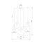 Подвесная люстра TK Lighting 5382 Esme