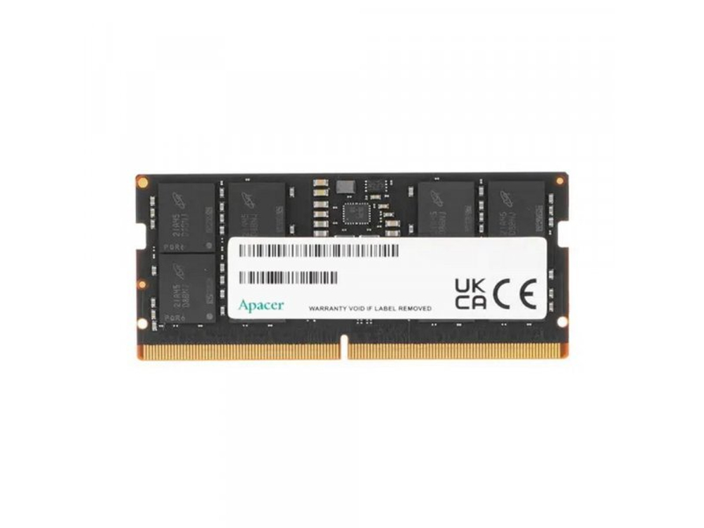 Оперативная память Apacer FS.32G2A.PTH, DDR5 1х 32ГБ 4800 МГц, SODIMM, RTL