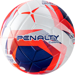 Мяч футбольный PENALTY BOLA CAMPO S11 TORNEIO 5212871712-U, бело-сине-красный