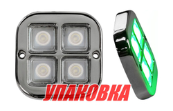 Подводный огонь, зеленый свет, 4w, Marine Rocket (упаковка из 4 шт.)