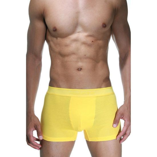 Трусы мужские боксеры набор 2в1 желтые DARKZONE DZN8039