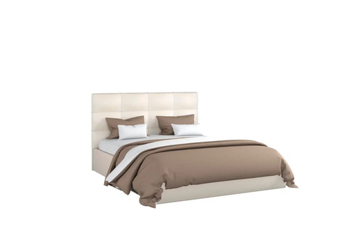 Мягкая кровать Вена 180 Marvel Pearl shell (подъемник)