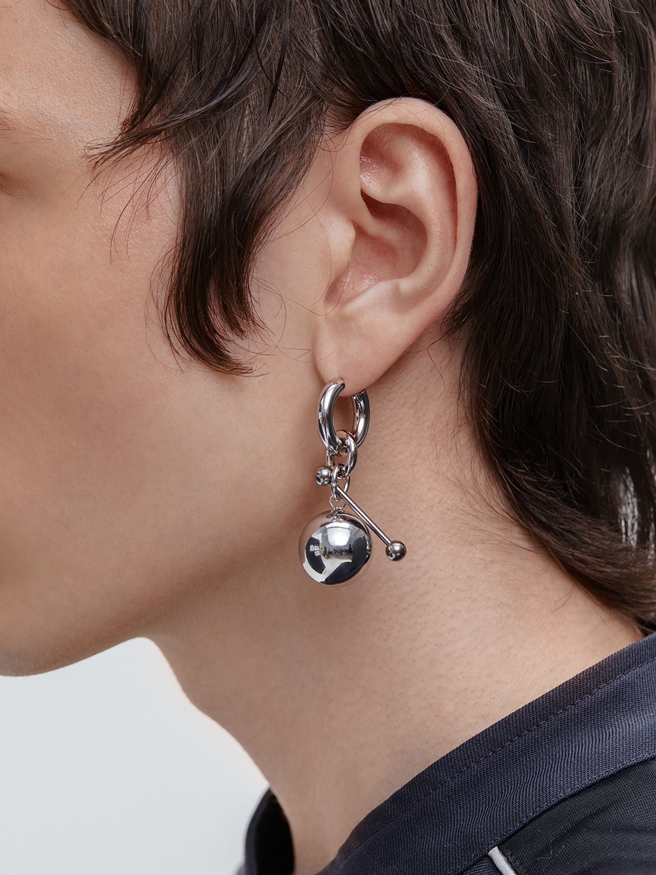 СЕРЬГИ "PIERCED ORB"