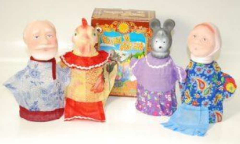 Кукольный театр "Курочка Ряба" 4 перс. (Р.с.)