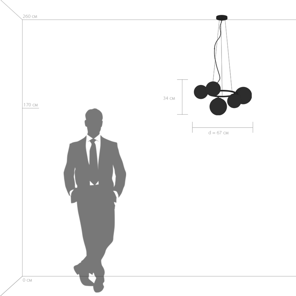 Подвесной светильник Lightstar Globo 815057