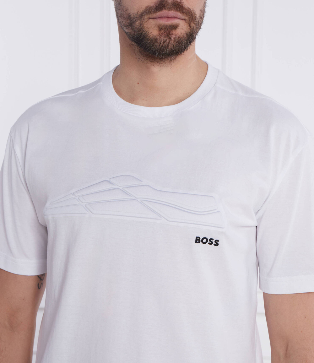 Футболка Tee Titanium BOSS GREEN - белый(50506339)