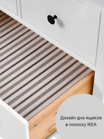 IKEA Комод TARVA 3 ящика, 79х95х39, белый, ТИРАНА (ТАРВА ИКЕА)