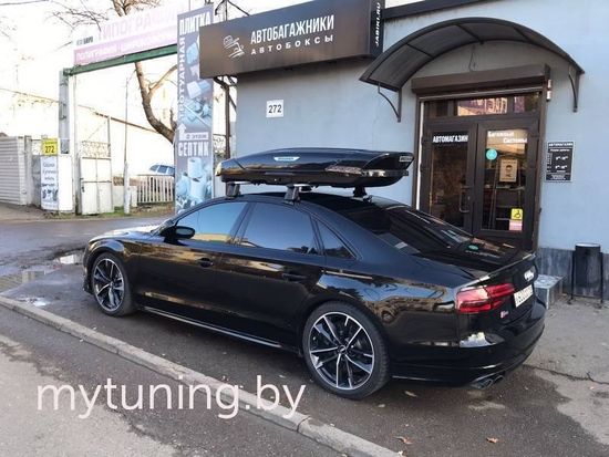 Автобокс Broomer Venture LS (450 л.)  АБС/ПММА (Черный глянец)