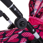 Коляска для куклы лежачая, пакет FL9138