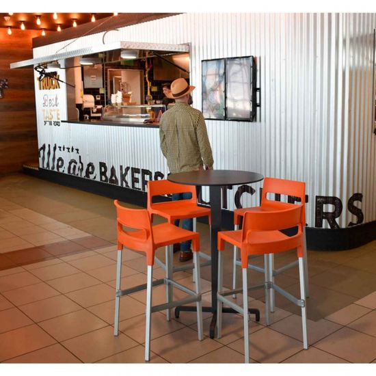 Стул барный пластиковый Divo Италия