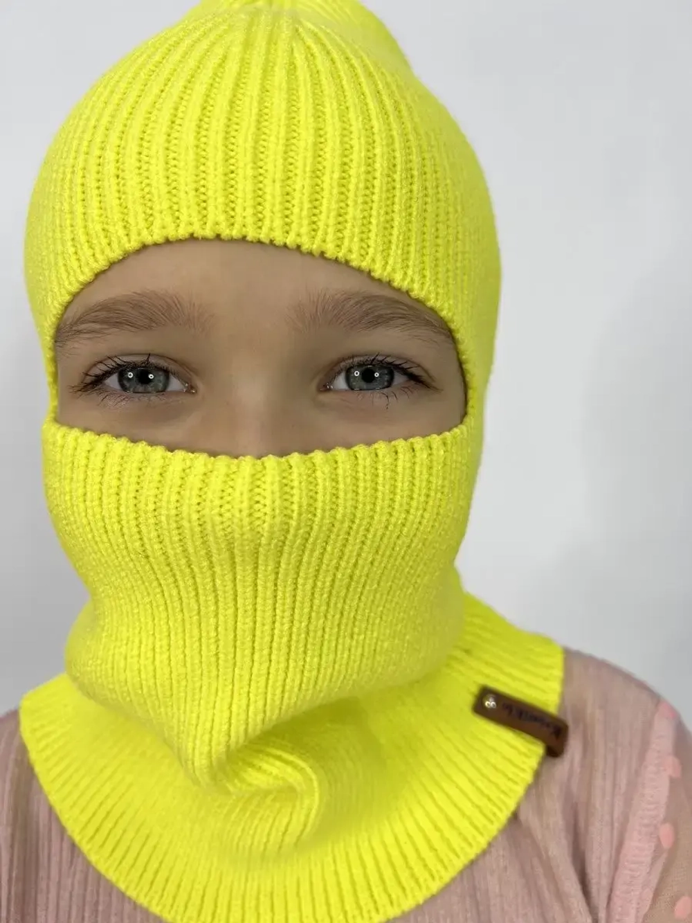 Шапка шлем осенняя