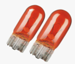 Лампа безцокольная оранжевая 12V W5W W21W W21/5W