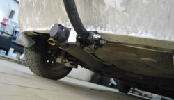 Фаркоп на Skoda Fabia хетчбек, кроме RS 2000-2007, Skoda Fabia хетчбек, кроме RS 2008-2014 (паспорт и сертификат в комплекте)(без электрики) Steinhof.S-274