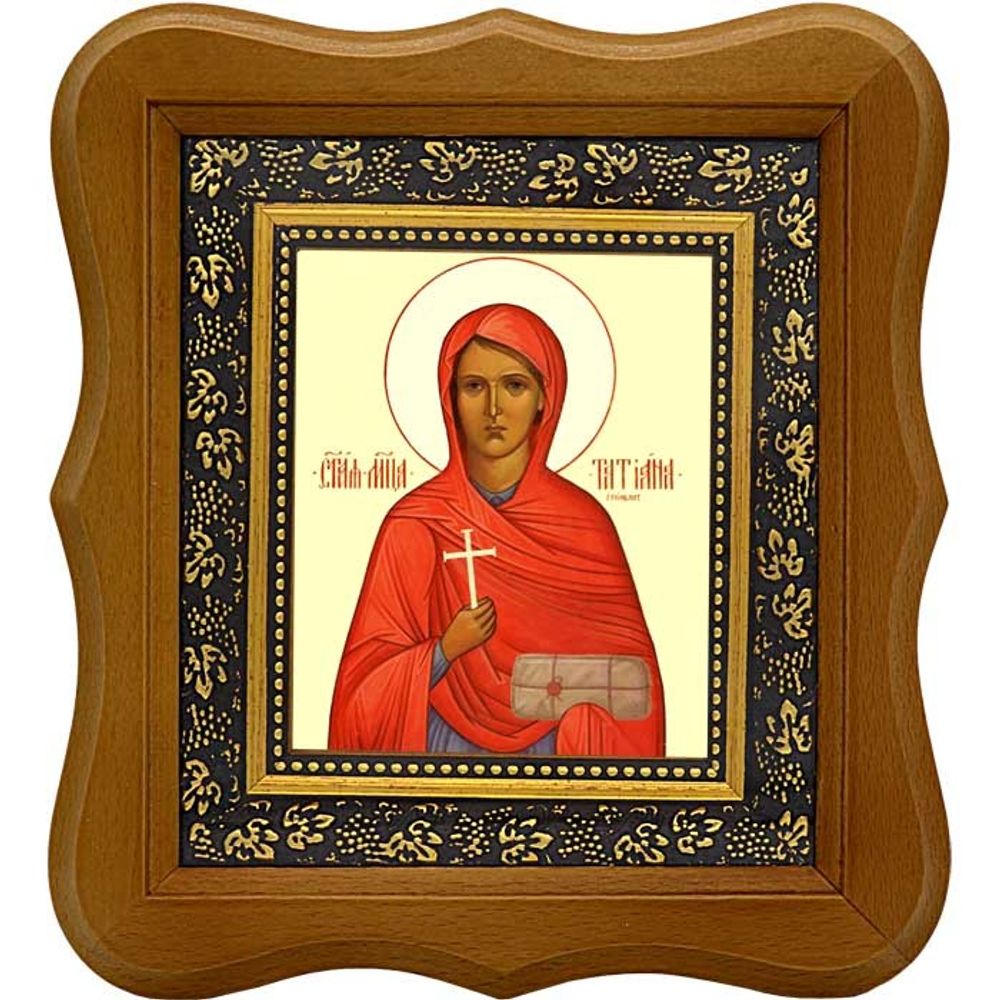 Татиана Гримблит мученица. Икона на холсте.