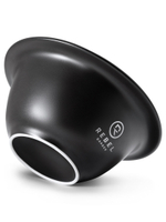 REBEL BARBER Black Matt Shaving Bowl - Фарфоровая чаша для бритья