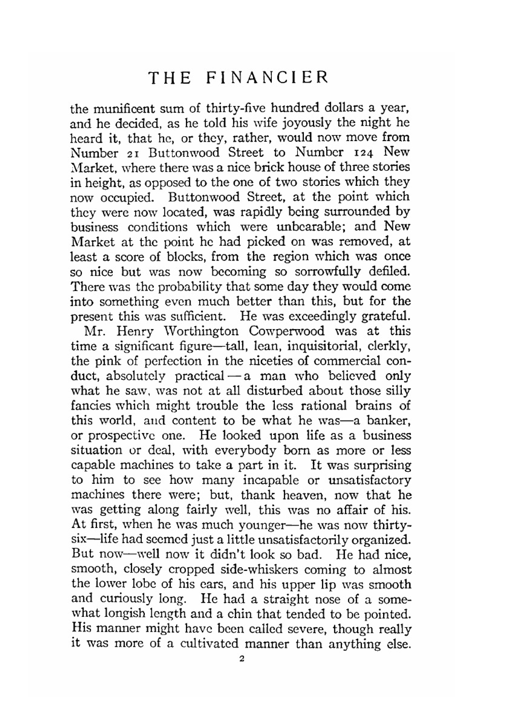 The financier | Dreiser Theodore