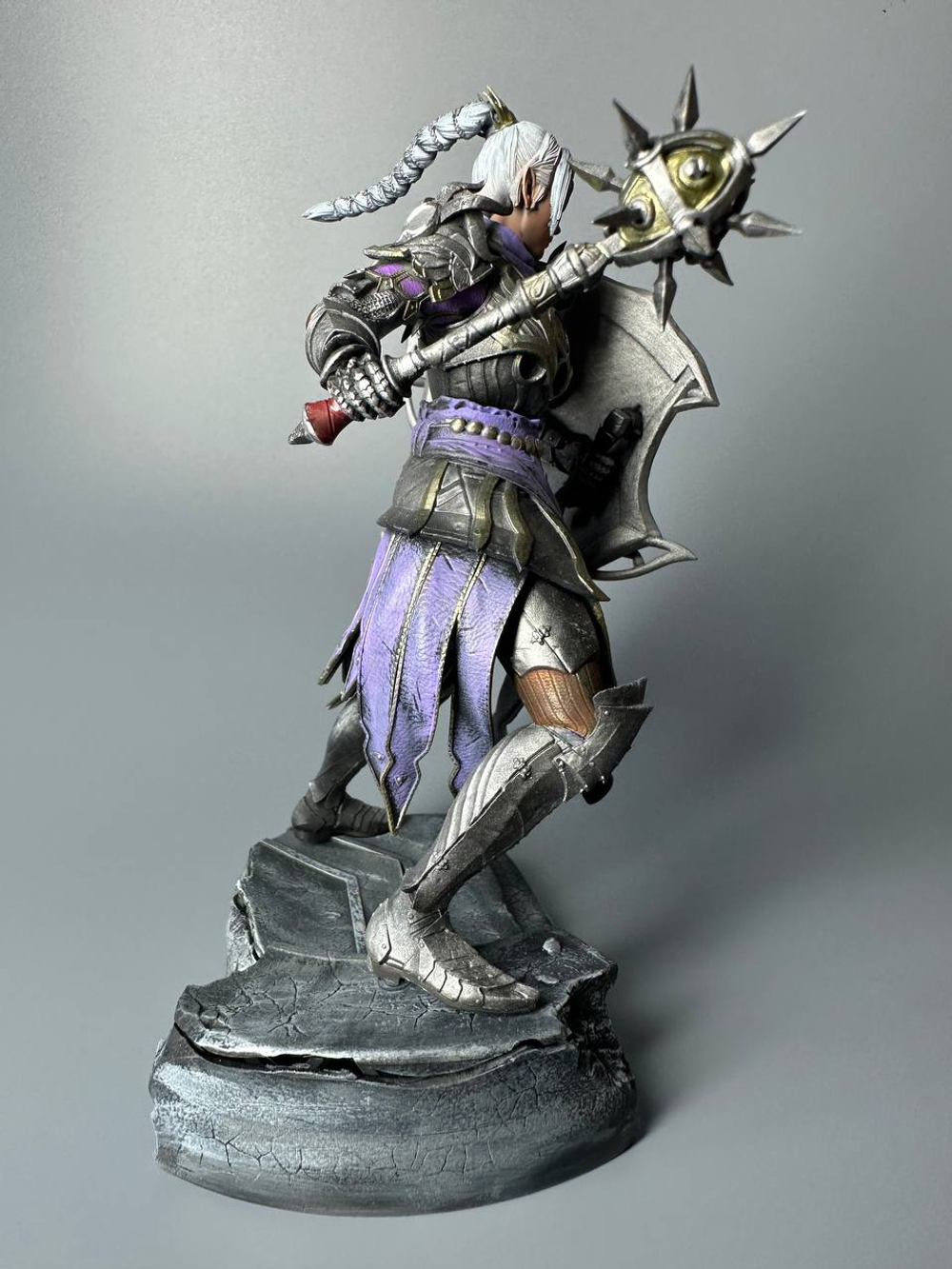 Shadowheart Baldur's Gate Шэдоухарт с щитом фигурка (окрашена)