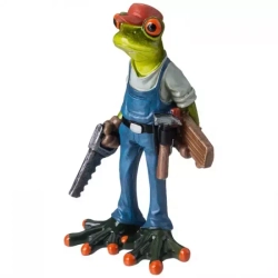 ФИГУРКА "ЛЯГУШКА" ДЕКОРАТИВНАЯ 10,5Х7Х16,8 СМ. 146-2006 Lefard