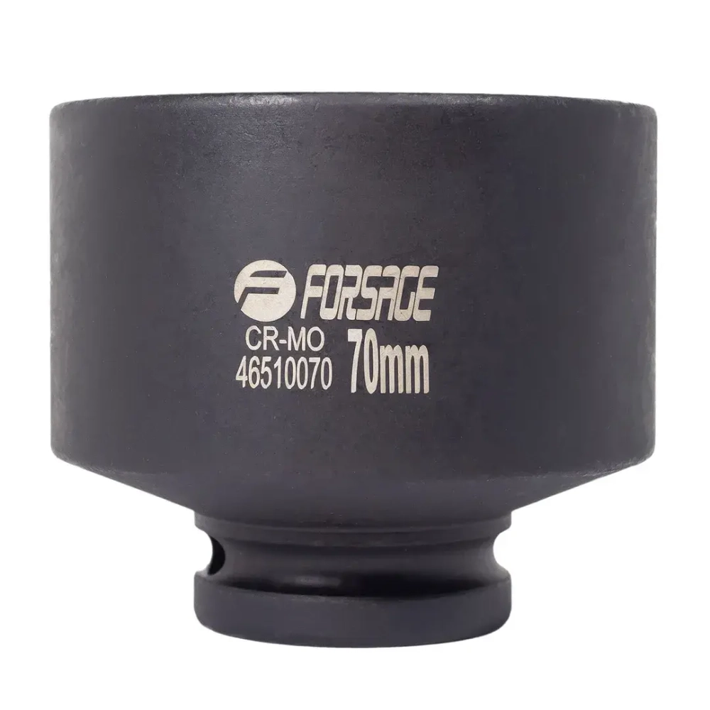 Головка ударная глубокая 70мм 6гр. 3/4'' Forsage F-46510070