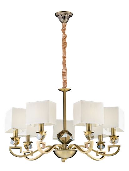 5161/7C AB (1) Люстра Veneto Luce (NW)