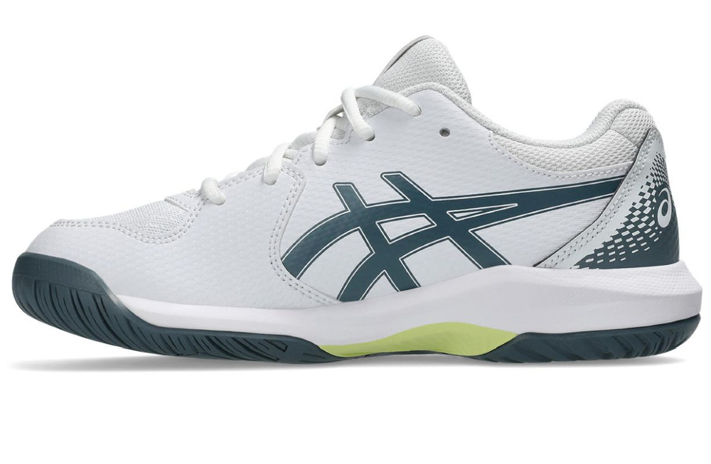 Детские теннисные кроссовки Asics Gel-Dedicate 8 GS - white/ironclad