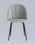 Стул Логан NEW велюр светло-серый 2 шт