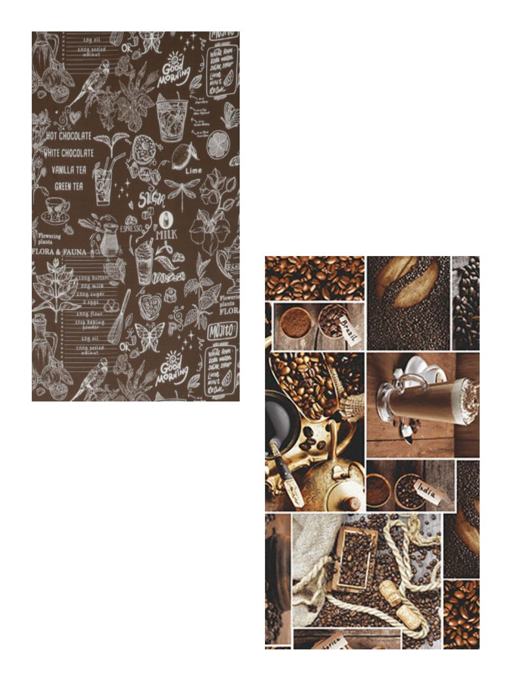 Набор кухонных полотенец, 3 шт , 45х60 см , рогожка