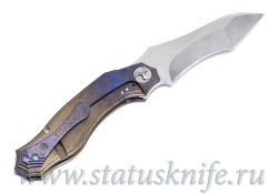 Нож Glenn Waters Custom One Off Titan Flipperфотография - 4