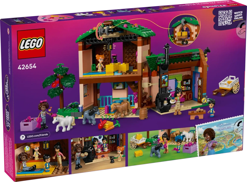 Конструктор LEGO Friends 42654 Ранчо и конюшня для пони