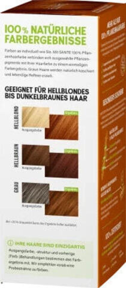 Pflanzenhaarfarbe Mahagonirot, 100 g