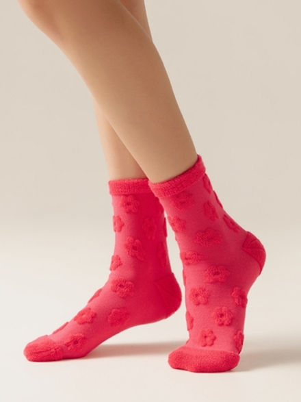 CONTE COMFORT Махровые носки из хлопка с объемными рисунками