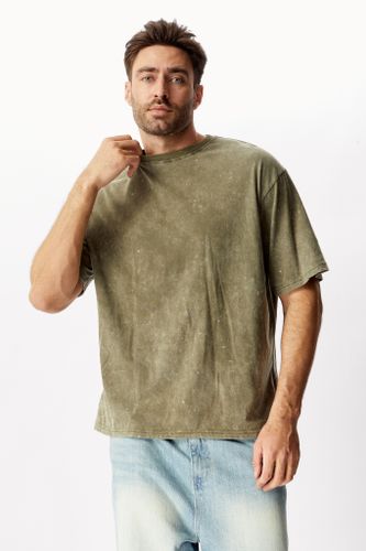 Хлопковая футболка Dover цвета хаки