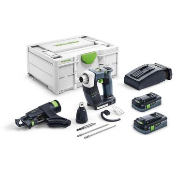 Шуруповерт аккумуляторный для гипсокартона DURADRIVE FESTOOL DWC 18-2500 HPC 4,0 I-Plus