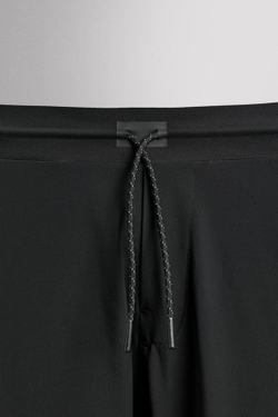 ZARA ТЕХНИЧНЫЕ БРЮКИ ДЛЯ ТРЕНИРОВОК, ЧЕРНЫЙ