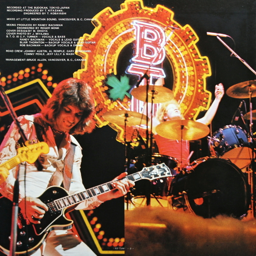 Bachman-Turner Overdrive / Japan Tour (LP)